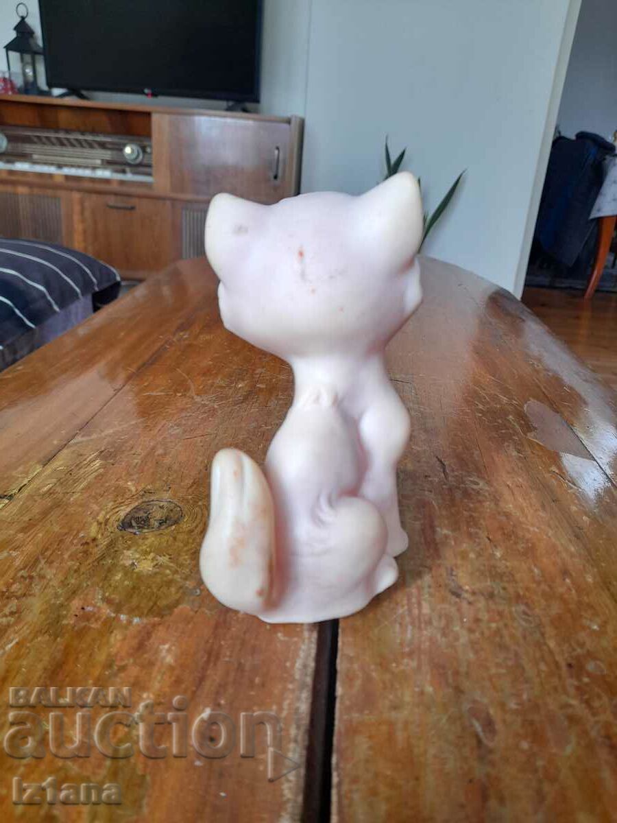 Auction Old rubber toy, kitten, cat Auction Old rubber toy, kitten, cat