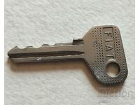 Стар метален автомобилен ключ за FIAT