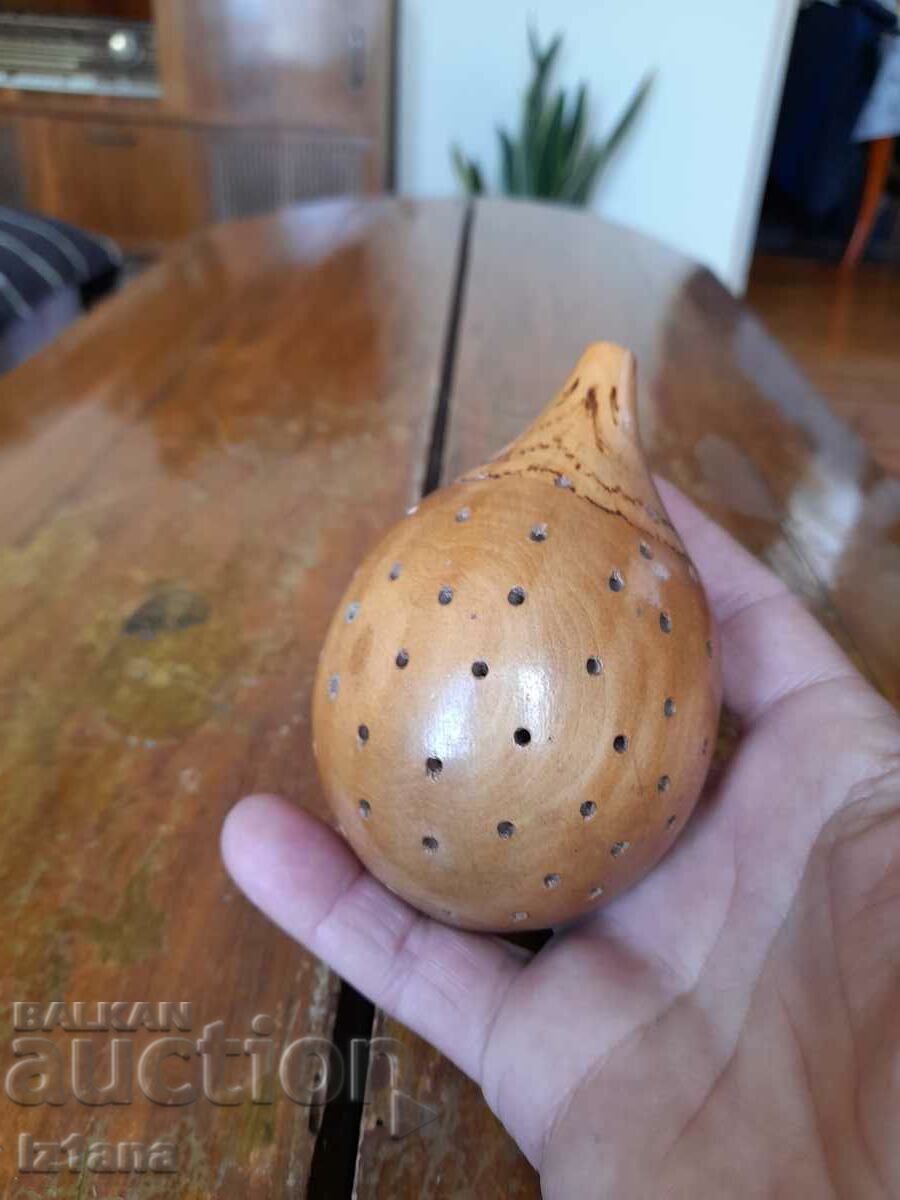 Old souvenir wooden hedgehog - 5