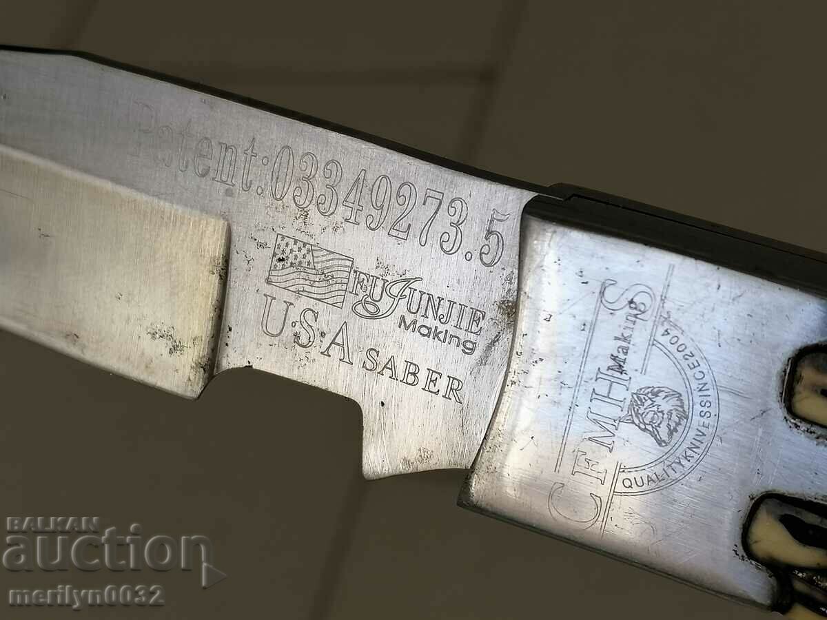 Old leg USA markings number - 5 Old leg USA markings number - 5