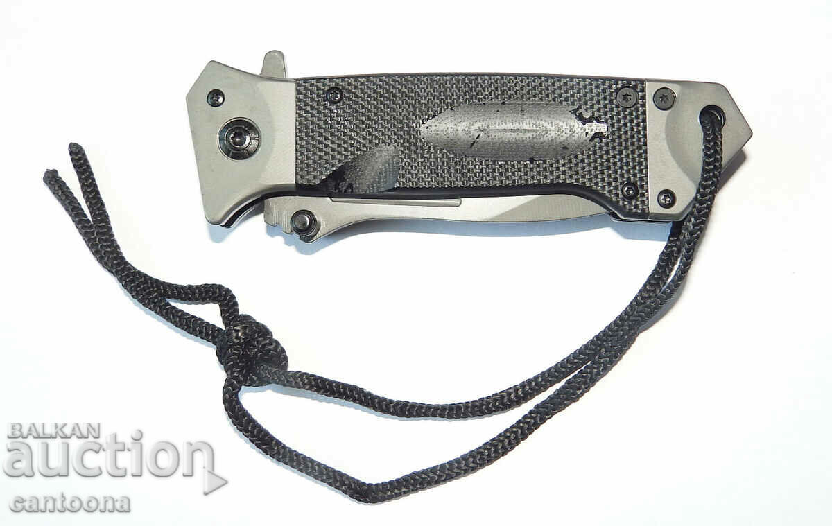 Massive folding semi-automatic knife Browning 96x220 - black with price 13.99 BGN | € 7.15