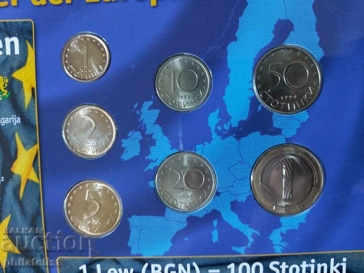 Bulgaria - Complete set of 7 coins - 1999-2002 with price 22.00 BGN | € 11.25 Bulgaria - Complete set of 7 coins - 1999-2002 with price 22.00 BGN | € 11.25