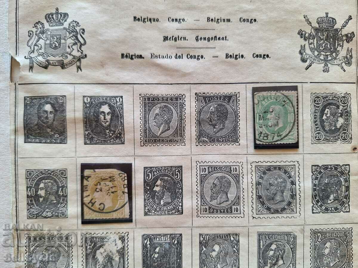 ✅ ALBUM GERMAN VECHI DE ANII 20 PENTRU MARCILE POSTALE❗ - 6