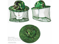 New net hat protects against mosquitoes for fishermen and beekeepers