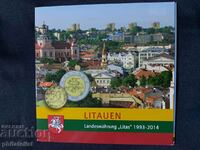 Complete set - Lithuania 1991-2013, 9 coins