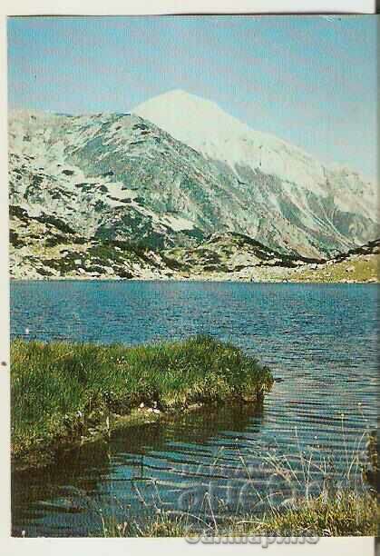 Card Bulgaria Vârful Pirin Vihren și Lacul Banderish1*