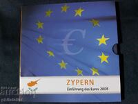 Κύπρος 2008 - Euro Set - ολοκληρωμένη σειρά από 1 σεντ έως 2 ευρώ