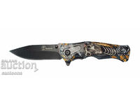 Σχεδιαστής πτυσσόμενο μαχαίρι BOKER 96/210 με κρανία, 2 παραλλαγές