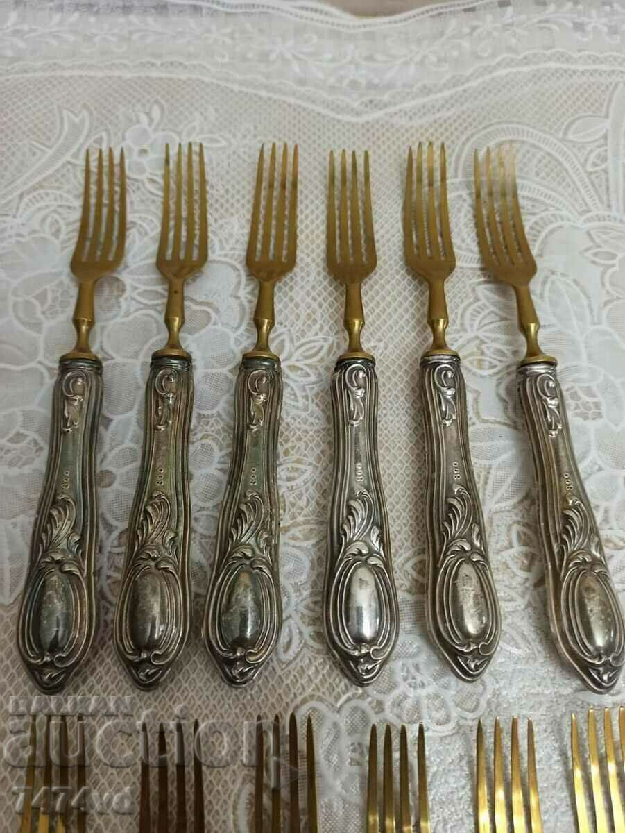 SILVER OLD CUTLERY SOLINGEN-STYLE AND BEAUTY! with price 1200.00 BGN | € 613.55