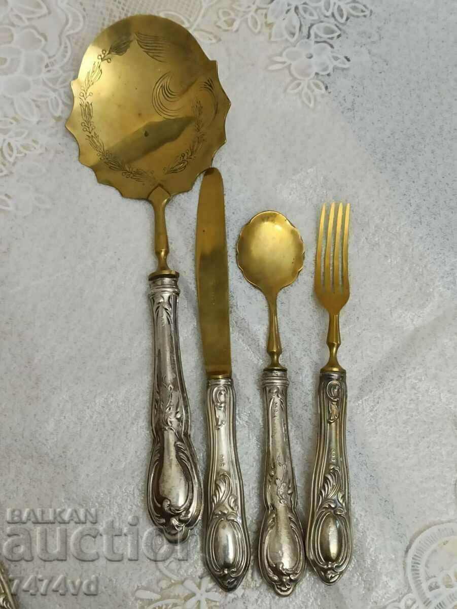 Delivery of SILVER OLD CUTLERY SOLINGEN-STYLE AND BEAUTY!