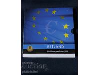 Estonia 2011 - Set - serie completa de la 1 cent la 2 euro