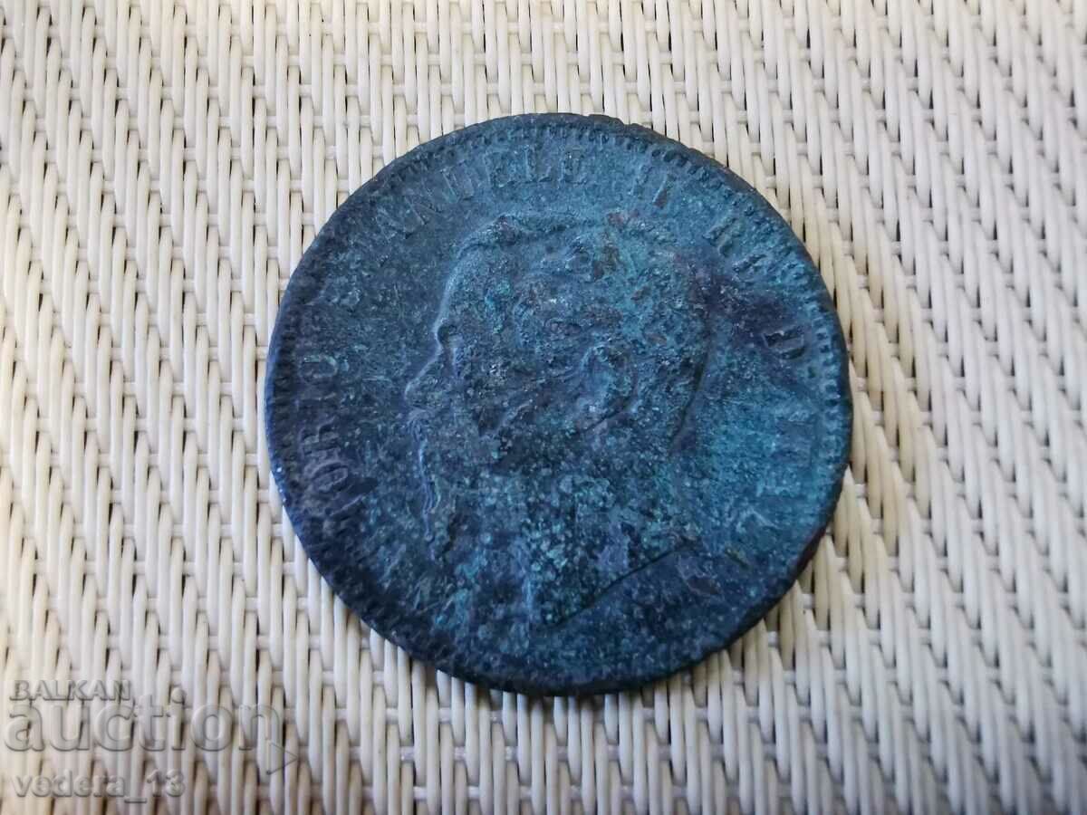 Auction 10 centesimi 1862 Auction 10 centesimi 1862