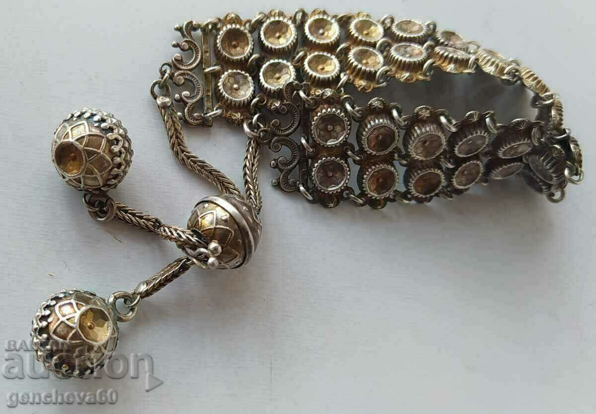 RARE Antique ethnographic bracelet sterling silver 800 with price 160.00 BGN | € 81.81 RARE Antique ethnographic bracelet sterling silver 800 with price 160.00 BGN | € 81.81