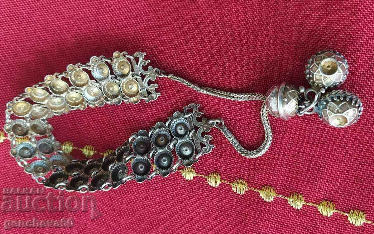 Auction RARE Antique ethnographic bracelet sterling silver 800 Auction RARE Antique ethnographic bracelet sterling silver 800