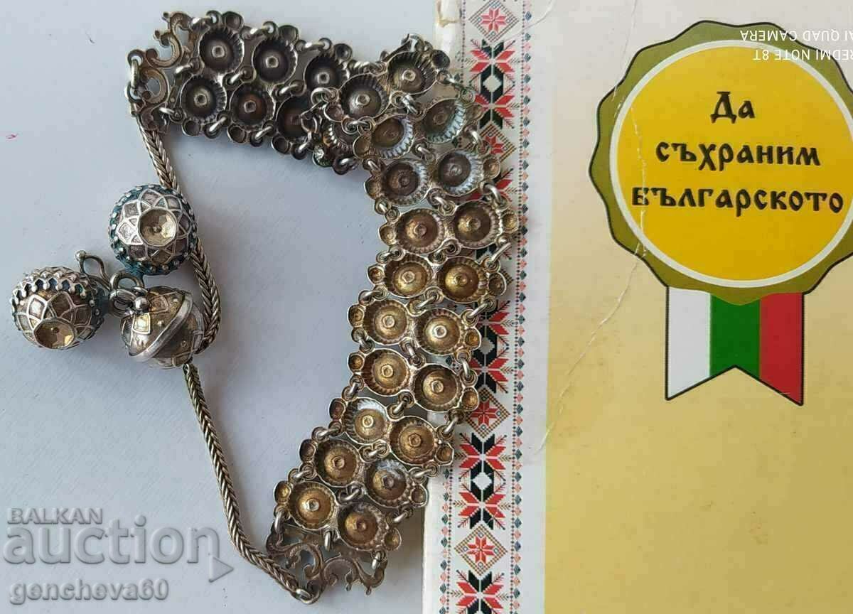 RARE Antique ethnographic bracelet sterling silver 800 - 6 RARE Antique ethnographic bracelet sterling silver 800 - 6