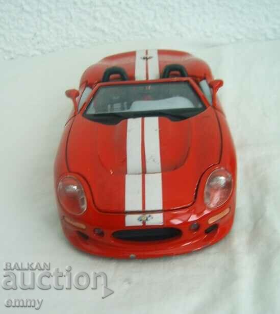 Toy car 1:24 Burago Burago Shelby series 1, Italy with price 44.00 BGN | € 22.50 Toy car 1:24 Burago Burago Shelby series 1, Italy with price 44.00 BGN | € 22.50