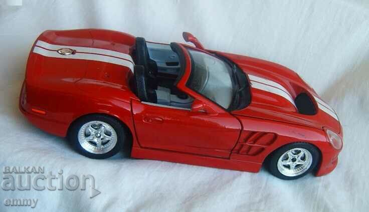 Auction Toy car 1:24 Burago Burago Shelby series 1, Italy Auction Toy car 1:24 Burago Burago Shelby series 1, Italy