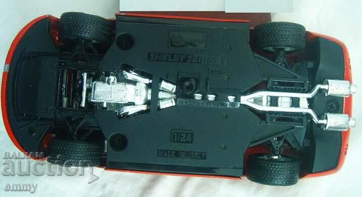 Toy car 1:24 Burago Burago Shelby series 1, Italy - 7 Toy car 1:24 Burago Burago Shelby series 1, Italy - 7