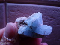 natural beryl aquamarine on matrix 155.50 carats