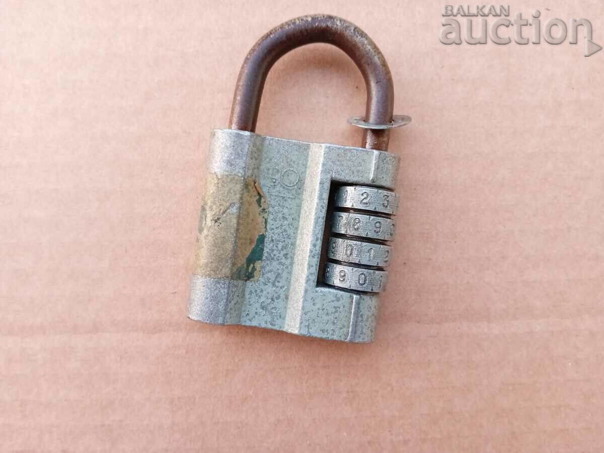 An old padlock with a code from the 70s with price 21.00 BGN | € 10.74 An old padlock with a code from the 70s with price 21.00 BGN | € 10.74