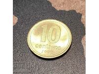 Argentina 10 centavos, 1992