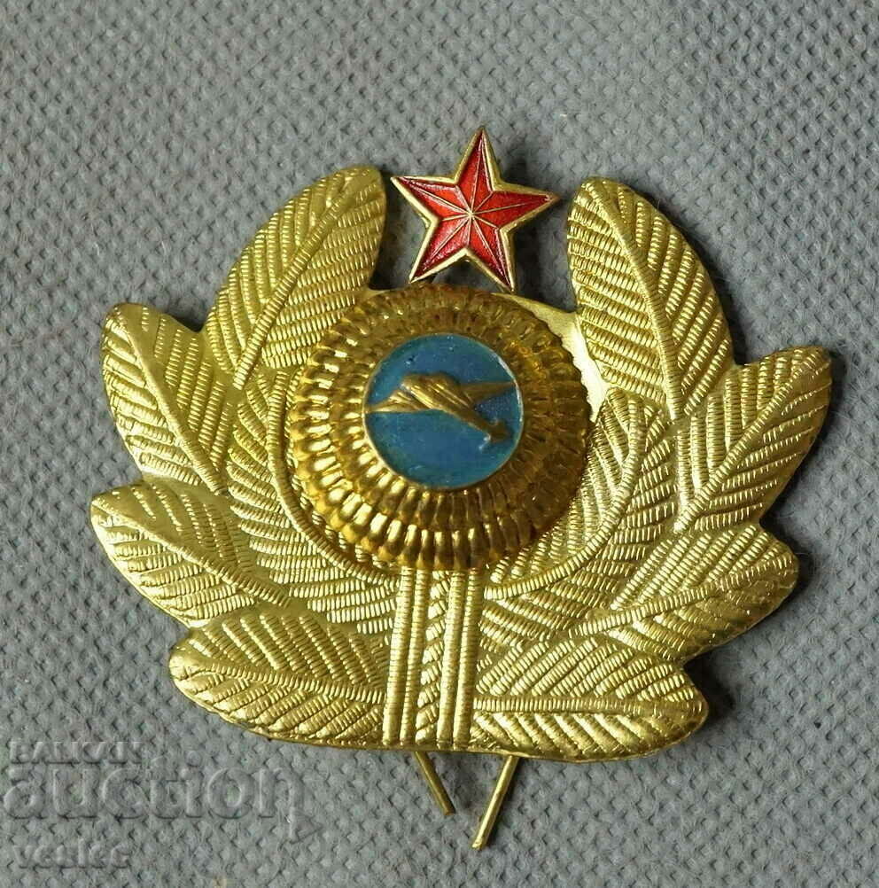 ВВС Стара Военна Пилотска кокарда за шапка униформа