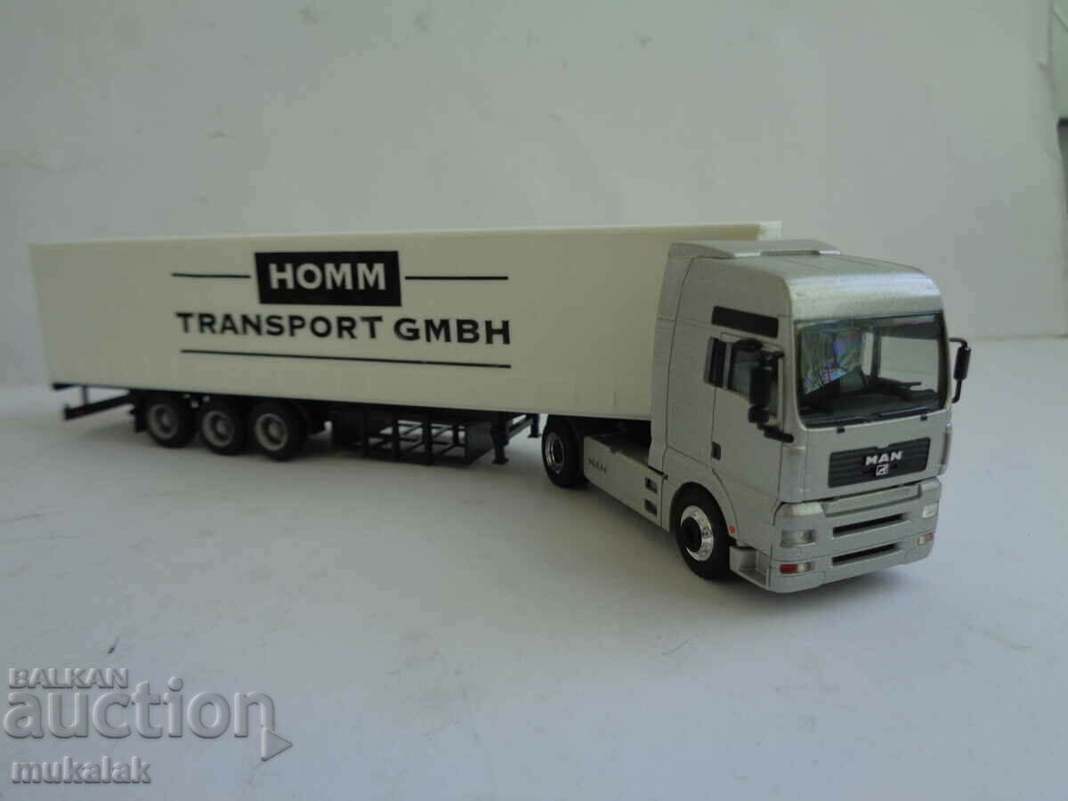Delivery of HERPA H0 1/87 MAN TGA TIR TRUCK MODEL TOY TROLLEY