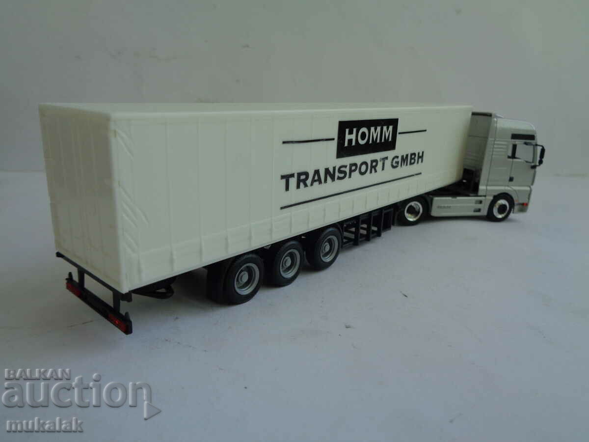 HERPA H0 1/87 MAN TGA TIR TRUCK MODEL TOY TROLLEY - 6