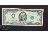 2 dolari SUA 1976 UNC