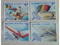 Bulgaria 1989 - sporturi aeriene 3818/22