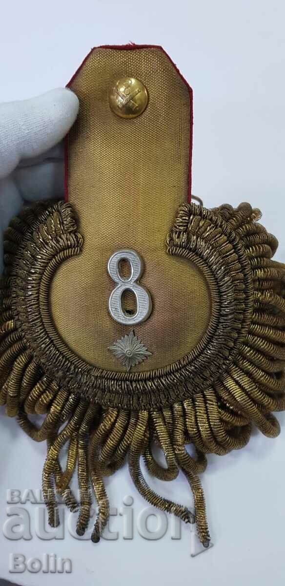 Delivery of Rare Epaulettes, Major of the 8th Artillery Regiment - Ferdinand I Delivery of Rare Epaulettes, Major of the 8th Artillery Regiment - Ferdinand I