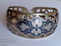 Kubachi. Caucasian silver bracelet.