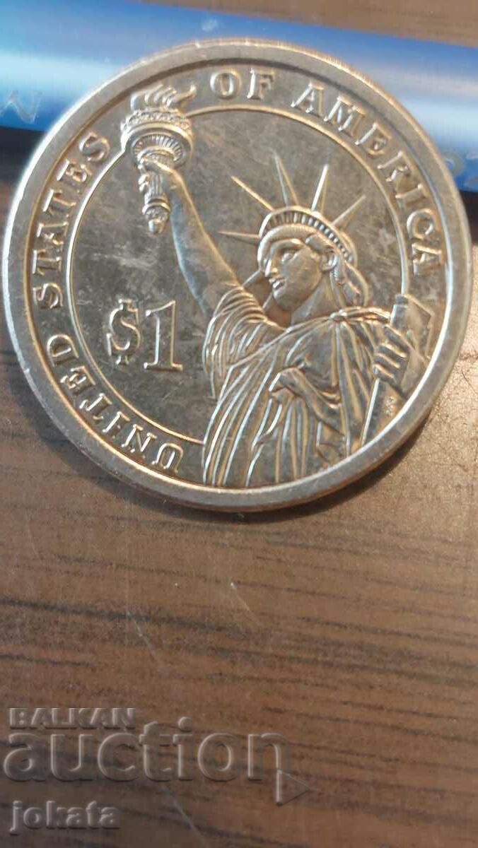 presidential dollar with price 4.00 BGN | € 2.05