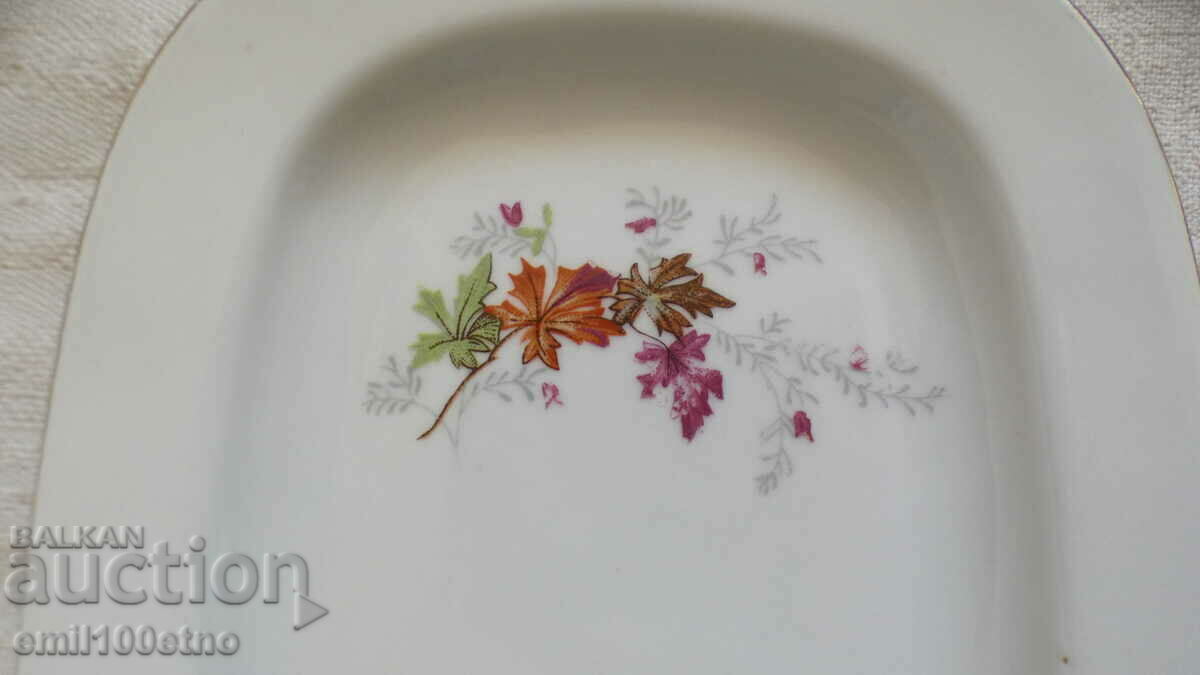Licitație Farfurie aperitiv din portelan vechi bulgaresc Isis