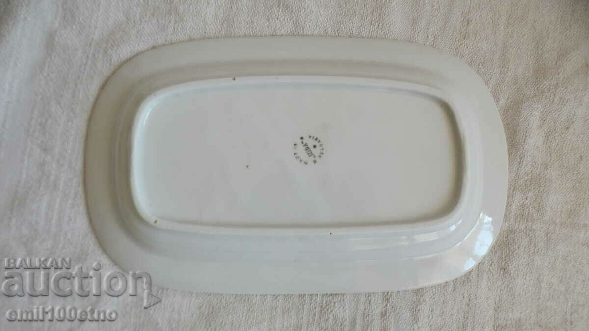 Livrarea Farfurie aperitiv din portelan vechi bulgaresc Isis