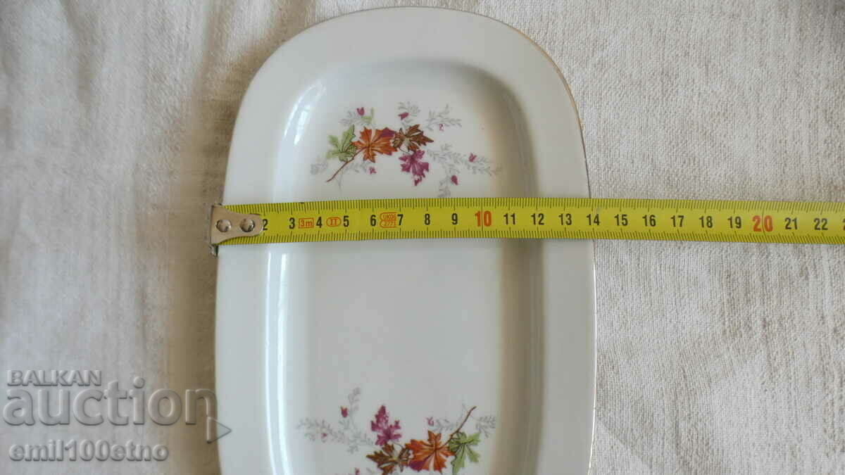 Farfurie aperitiv din portelan vechi bulgaresc Isis - 7