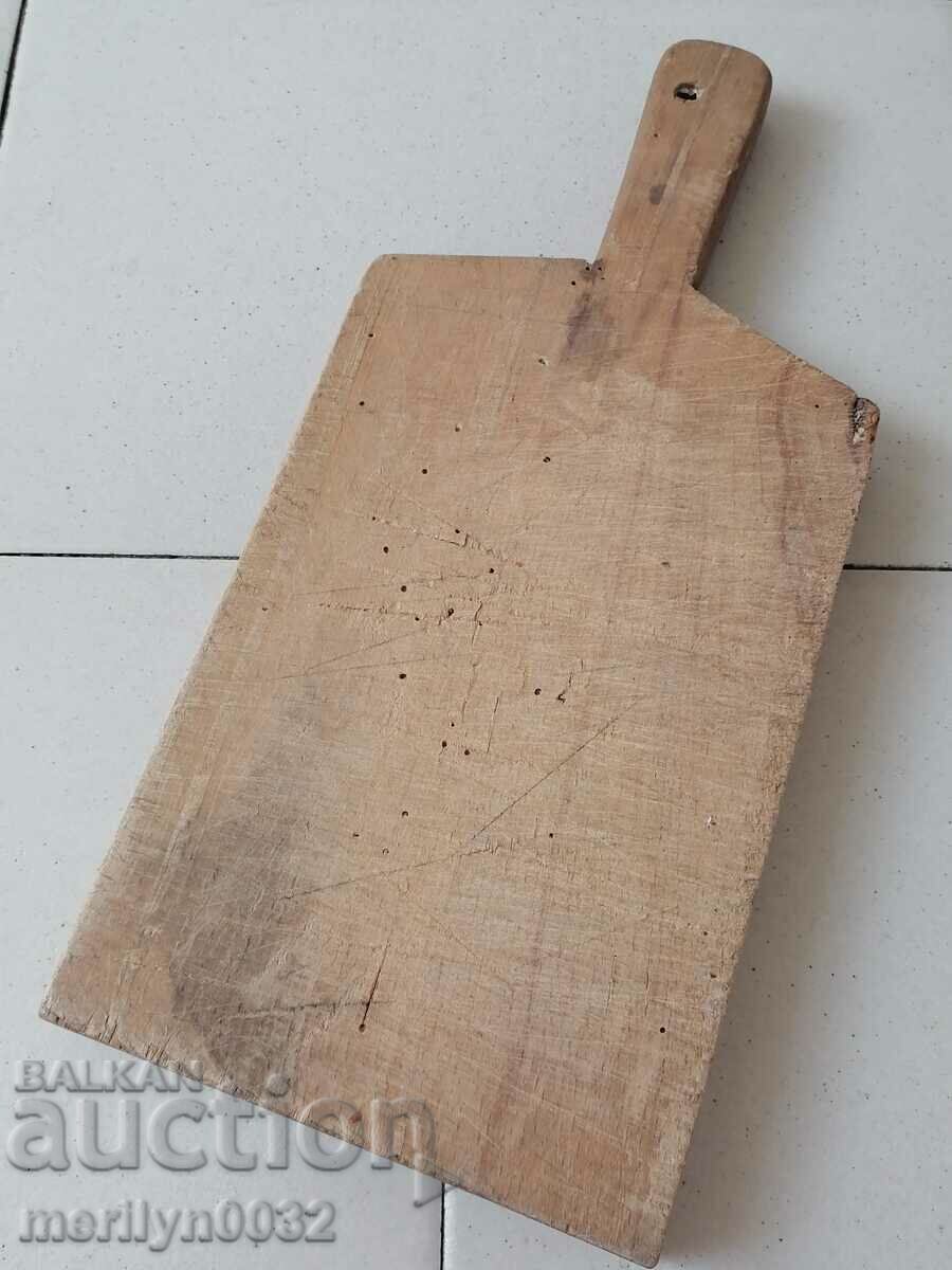 Παλιά σανίδα κοπής, ξύλινη, ξύλινη