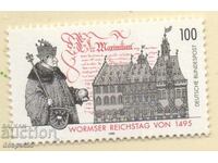 1995. Germania. Aniversarea a 500 de ani de la Reichstag din Worms.