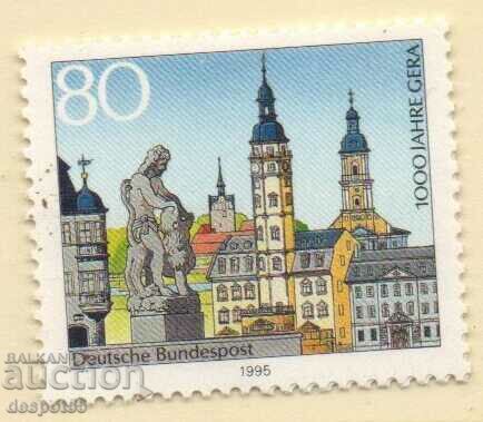 1995. Germania. 1000 de ani de la Gera.