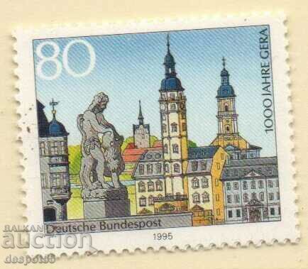 1995. Germania. 1000 de ani de la Gera.