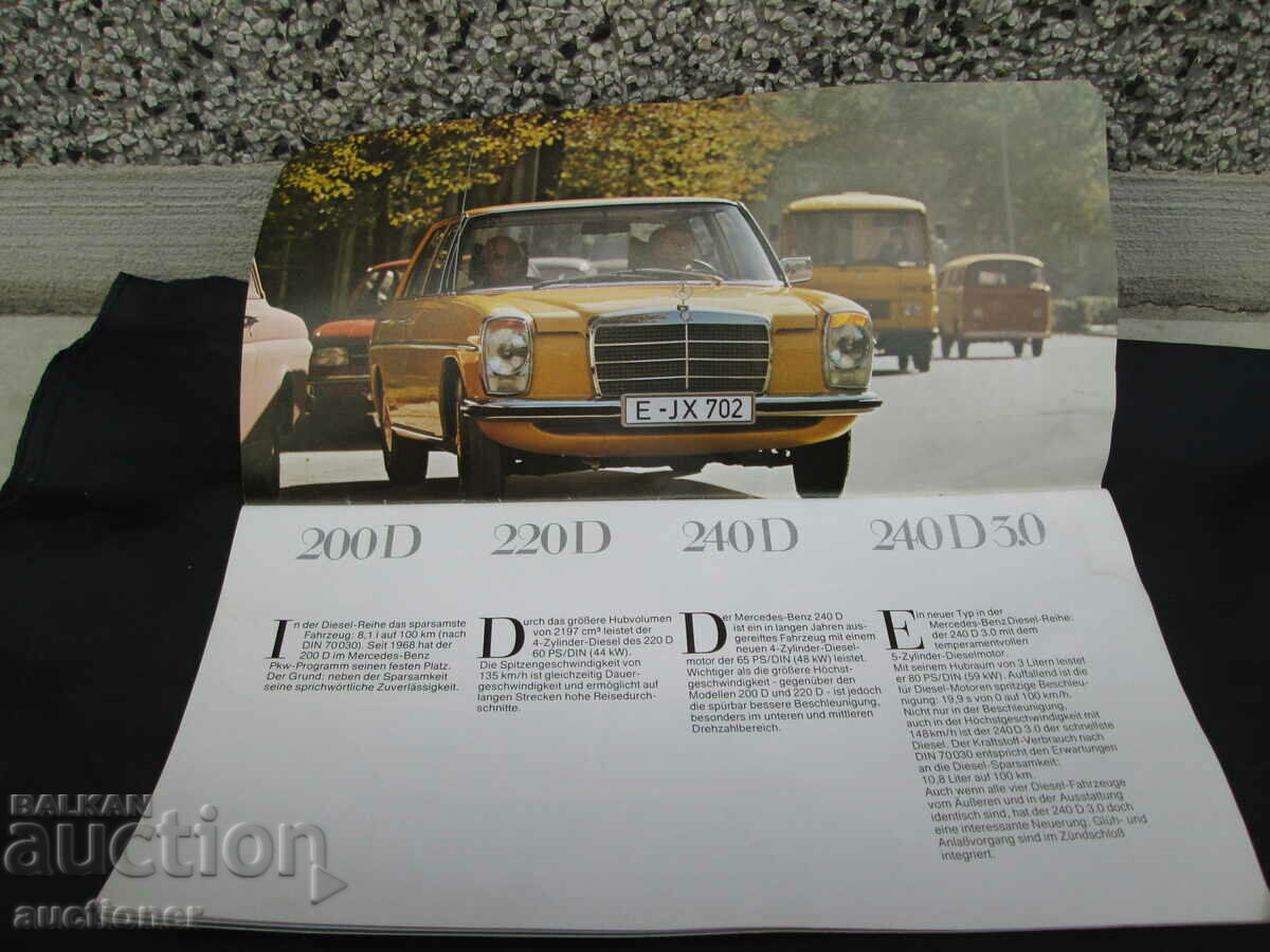 OLD MERCEDES-BENZ PRODUCT CATALOG