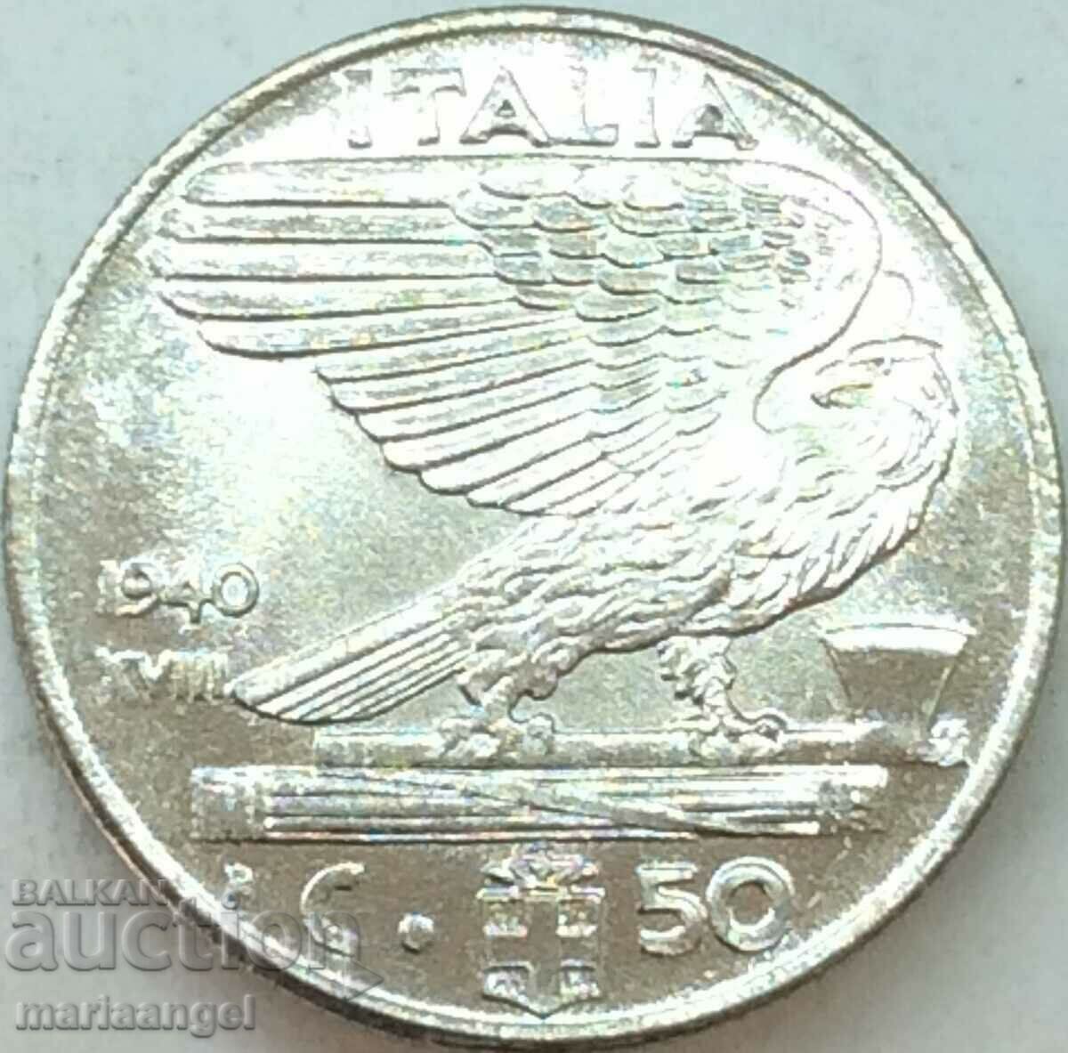50 centesimi 1940 Italy Eagle - fascism magnetic