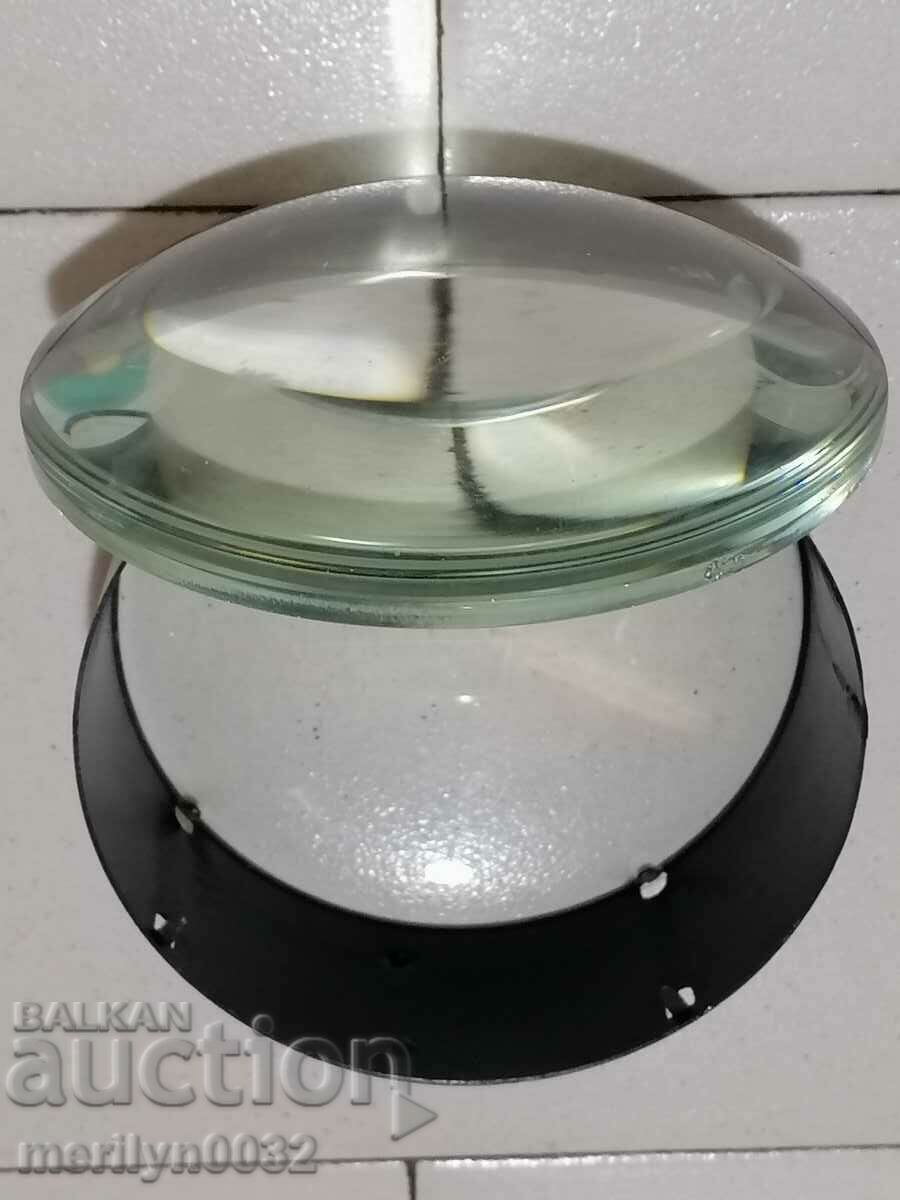 2 pieces of magnifiers 130 mm magnifier magnifying glass glasses GDR - 5