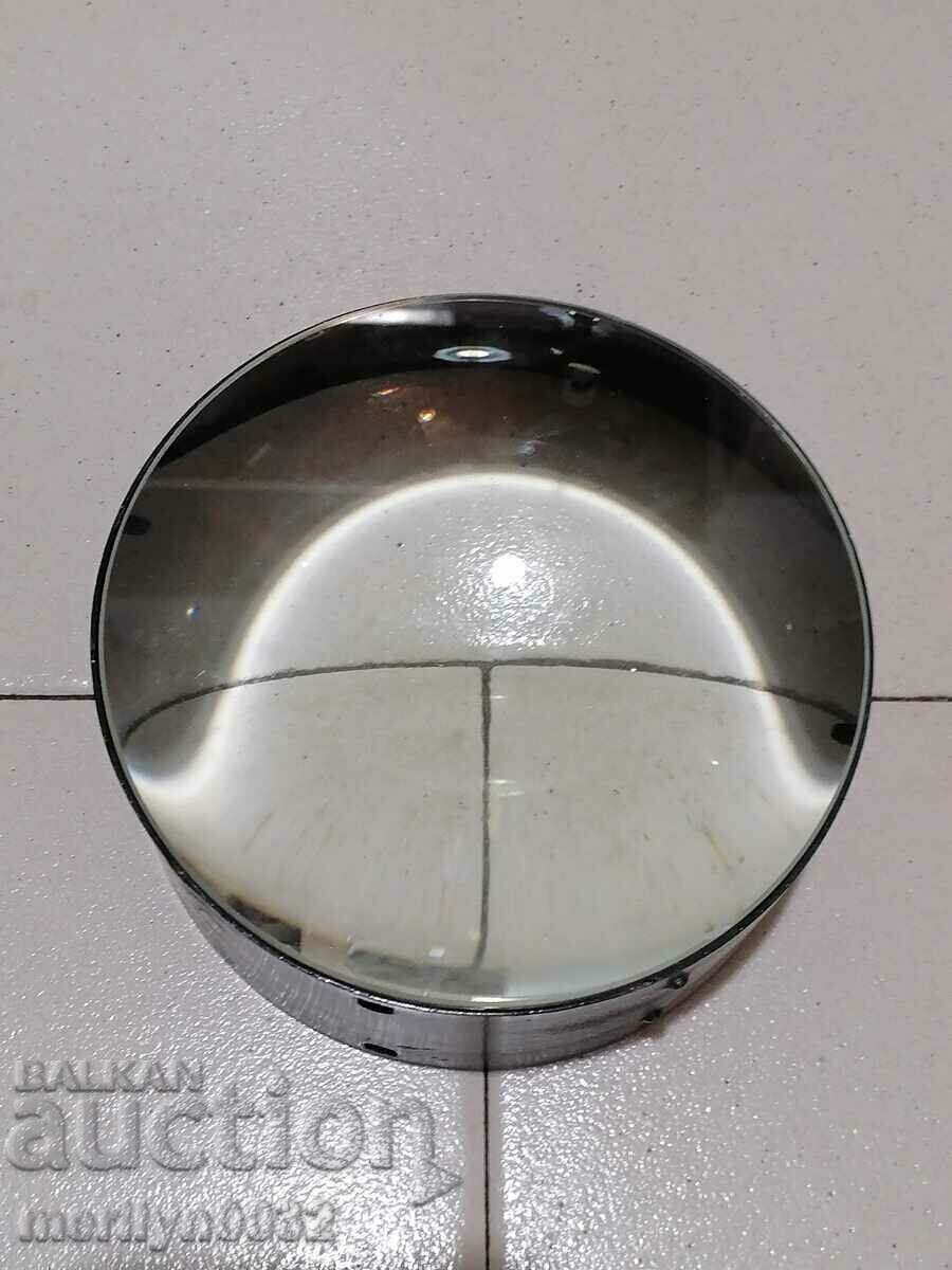 2 броя лупи 130 мм лупа увеличително стъкло стъкла ГДР