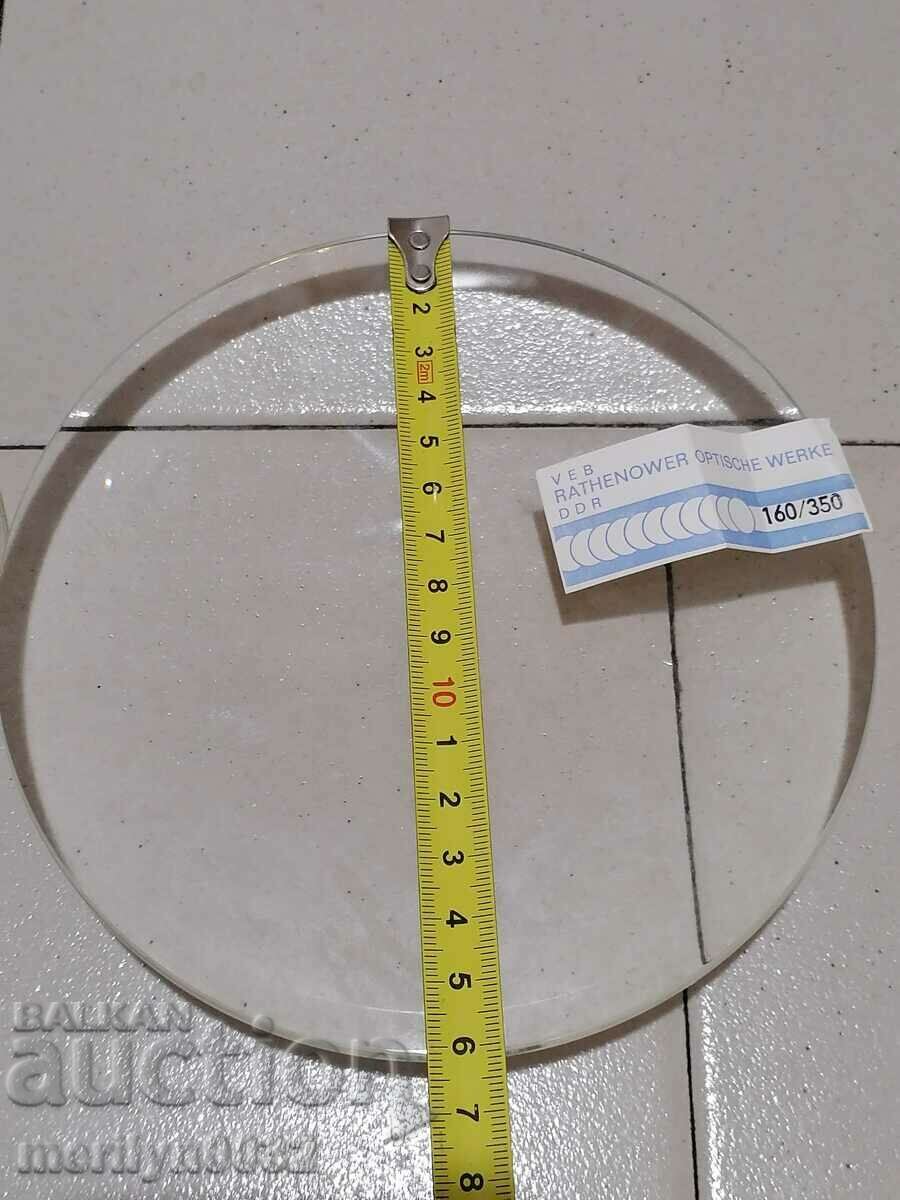 Livrarea 2 bucăți lupe 160/35 mm lupă lupă ochelari GDR Livrarea 2 bucăți lupe 160/35 mm lupă lupă ochelari GDR