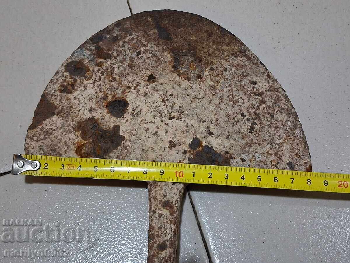 Χειροποίητο άροτρο από παλιό άροτρο, σφυρήλατο σίδερο - 5