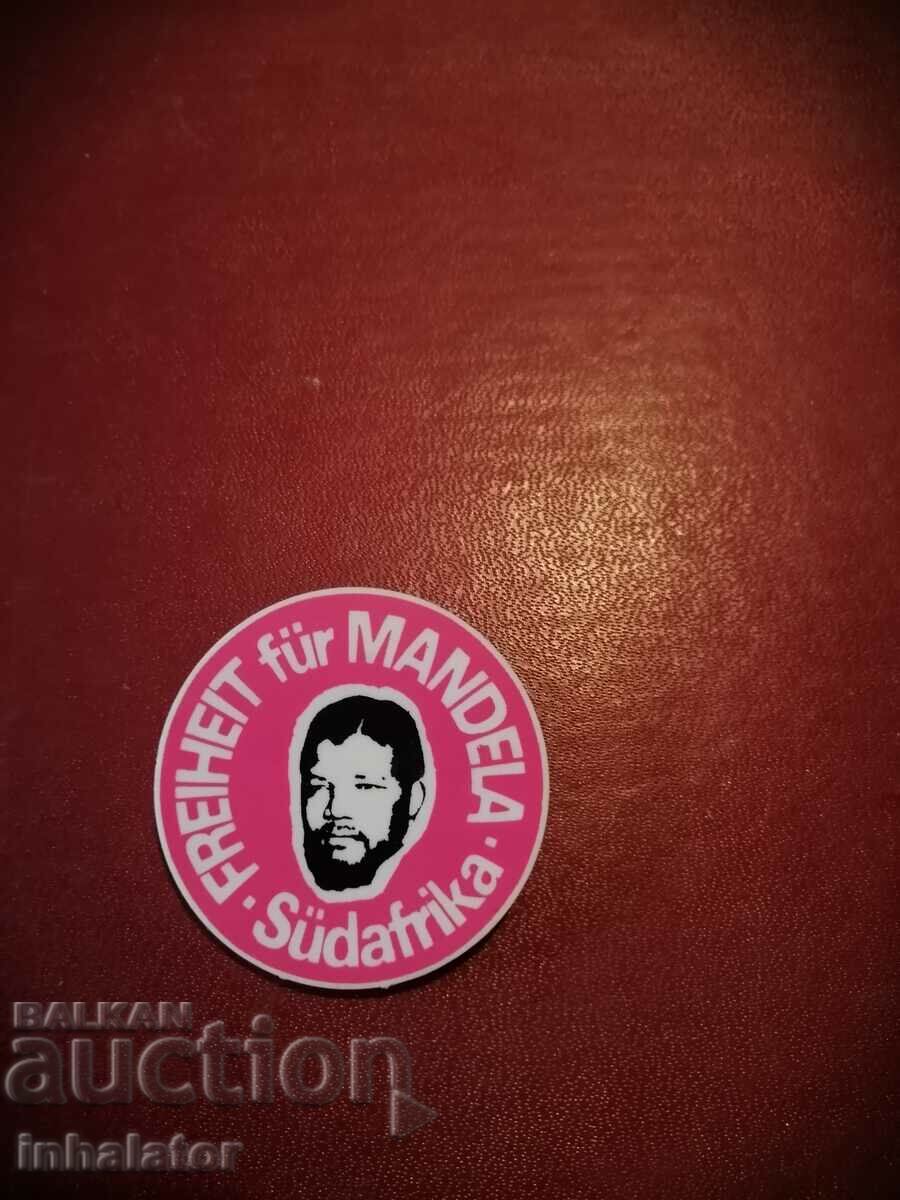Nelson Mandela Freedom Badge
