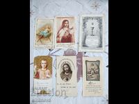 Лот Религиозни картички 1928-1933г 6бр.