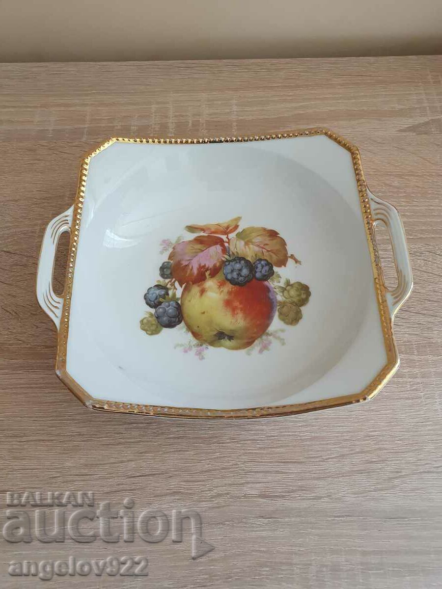 Altwasser German porcelain fruit bowl