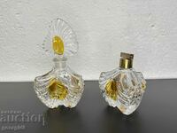Glass perfume bottles. #5309